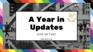 Featured image for A Year in Updates, Give or Take